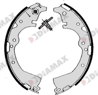 Diamax N01407 - Əyləc Başlığı Dəsti furqanavto.az