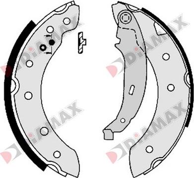 Diamax N01004 - Əyləc Başlığı Dəsti furqanavto.az