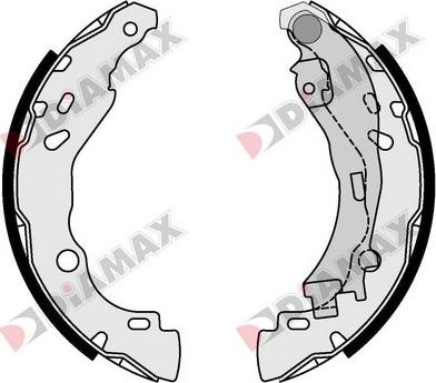 Diamax N01081 - Əyləc Başlığı Dəsti furqanavto.az