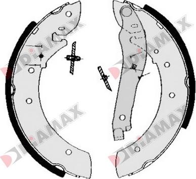 Diamax N01024 - Əyləc Başlığı Dəsti furqanavto.az