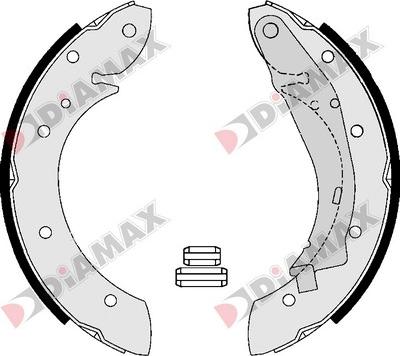 Diamax N01028 - Əyləc Başlığı Dəsti furqanavto.az