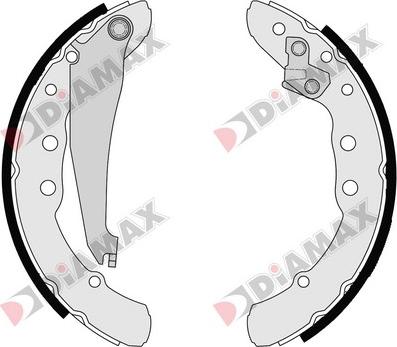 Diamax N01076 - Əyləc Başlığı Dəsti furqanavto.az