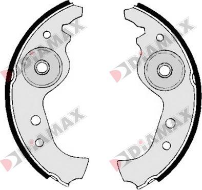 Diamax N01149 - Əyləc Başlığı Dəsti furqanavto.az