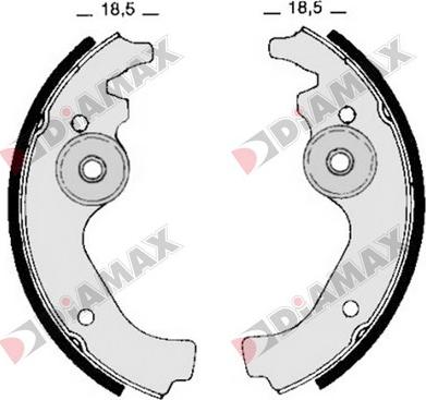 Diamax N01142 - Əyləc Başlığı Dəsti furqanavto.az