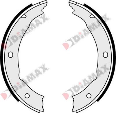 Diamax N01125 - Əyləc başlığı dəsti, dayanacaq əyləci furqanavto.az