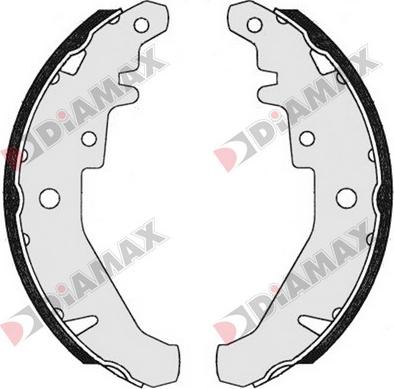 Diamax N01121 - Əyləc Başlığı Dəsti furqanavto.az