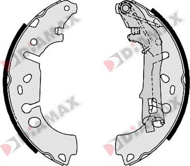 Diamax N01347 - Əyləc Başlığı Dəsti furqanavto.az