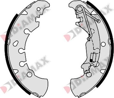 Diamax N01356 - Əyləc Başlığı Dəsti furqanavto.az