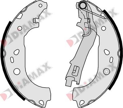 Diamax N01357 - Əyləc Başlığı Dəsti furqanavto.az