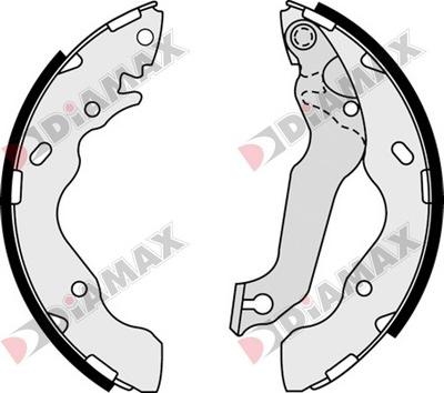 Diamax N01306 - Əyləc Başlığı Dəsti furqanavto.az