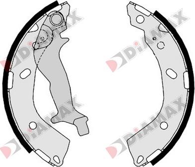 Diamax N01336 - Əyləc Başlığı Dəsti furqanavto.az