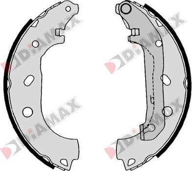 Diamax N01328 - Əyləc Başlığı Dəsti furqanavto.az