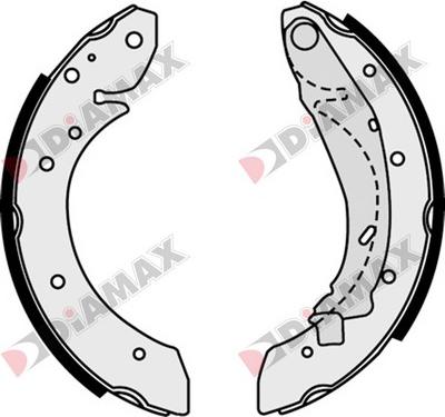 Diamax N01294 - Əyləc Başlığı Dəsti furqanavto.az