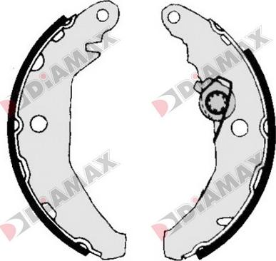 Diamax N01217 - Əyləc Başlığı Dəsti furqanavto.az