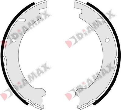 Diamax N01275 - Əyləc başlığı dəsti, dayanacaq əyləci furqanavto.az