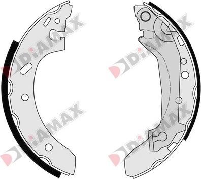 Diamax N01272 - Əyləc Başlığı Dəsti furqanavto.az