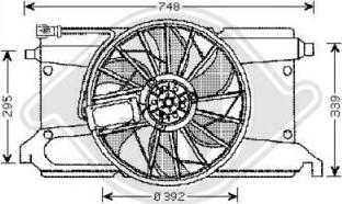 Diederichs 5618101 - Fen, radiator furqanavto.az