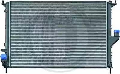 Diederichs 8445507 - Radiator, mühərrikin soyudulması furqanavto.az