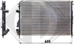 Diederichs 8446305 - Radiator, mühərrikin soyudulması furqanavto.az