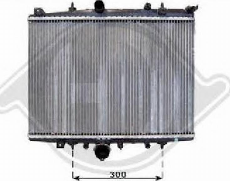 Diederichs 8406105 - Radiator, mühərrikin soyudulması furqanavto.az