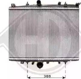 Diederichs 8406106 - Radiator, mühərrikin soyudulması furqanavto.az