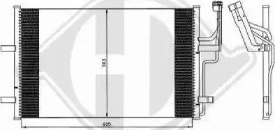 Diederichs 8561802 - Kondenser, kondisioner furqanavto.az