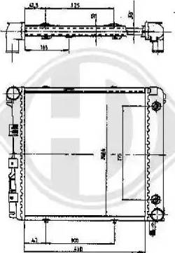 Diederichs 8500525 - Radiator, mühərrikin soyudulması furqanavto.az