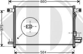 Diederichs 8692500 - Kondenser, kondisioner furqanavto.az