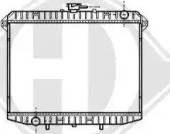 Diederichs 8608207 - Radiator, mühərrikin soyudulması furqanavto.az