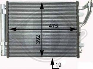 Diederichs 8683505 - Radiator, mühərrikin soyudulması furqanavto.az