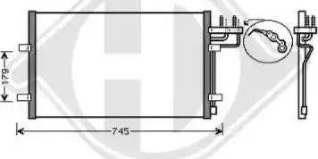 Diederichs 8146500 - Kondenser, kondisioner furqanavto.az