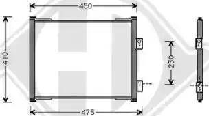 Diederichs 8146000 - Kondenser, kondisioner furqanavto.az