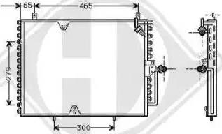 Diederichs 8161300 - Kondenser, kondisioner furqanavto.az