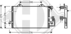 Diederichs 8101500 - Kondenser, kondisioner furqanavto.az