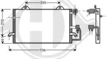 Diederichs 8101501 - Kondenser, kondisioner furqanavto.az