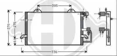 Diederichs 8101503 - Kondenser, kondisioner furqanavto.az