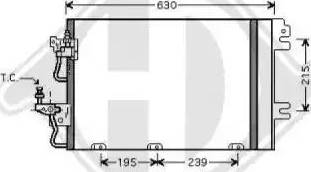 Diederichs 8180600 - Kondenser, kondisioner furqanavto.az