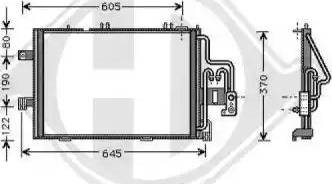 Diederichs 8181300 - Kondenser, kondisioner furqanavto.az