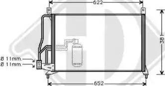 Diederichs 8183001 - Kondenser, kondisioner furqanavto.az