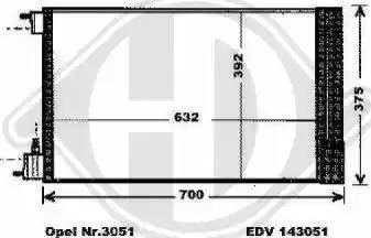 Diederichs 8182600 - Kondenser, kondisioner furqanavto.az