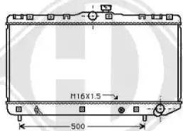 Diederichs 8136136 - Radiator, mühərrikin soyudulması furqanavto.az