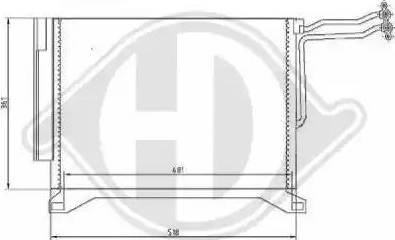 Diederichs 8120500 - Kondenser, kondisioner furqanavto.az