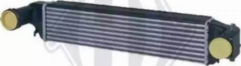 Diederichs 8121407 - Intercooler, şarj cihazı furqanavto.az