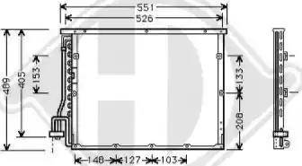 Diederichs 8121308 - Kondenser, kondisioner furqanavto.az