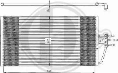 Diederichs 8122302 - Kondenser, kondisioner furqanavto.az