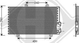 Diederichs 8304001 - Kondenser, kondisioner furqanavto.az