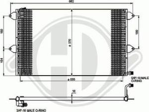 Diederichs 8742205 - Radiator, mühərrikin soyudulması furqanavto.az