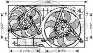 Diederichs 2265001 - Fen, radiator www.furqanavto.az