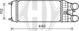 Diederichs DCA1096 - Intercooler, şarj cihazı furqanavto.az