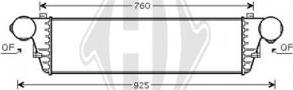 Diederichs DCA1044 - Intercooler, şarj cihazı furqanavto.az